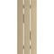 Ekena Millwork Rustic Three Board Spaced Board-n-Batten Rough Cedar Faux Wood Shutters w/Z-Board, 17 1/2W x 48H, PR SHUBSZ17X48RCPR - alternate 17